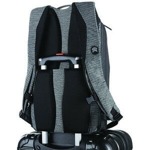 STM Goods Myth Carrying Case Backpack for 15" to 16" Laptops, Granite Black, Impact Resistant, Bump Resistant, Water Resistant, Moisture Resistant, Tangle Resistant IM4213353