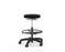 Knight's Stool Express, Black Fabric Seat with Draughting Footring