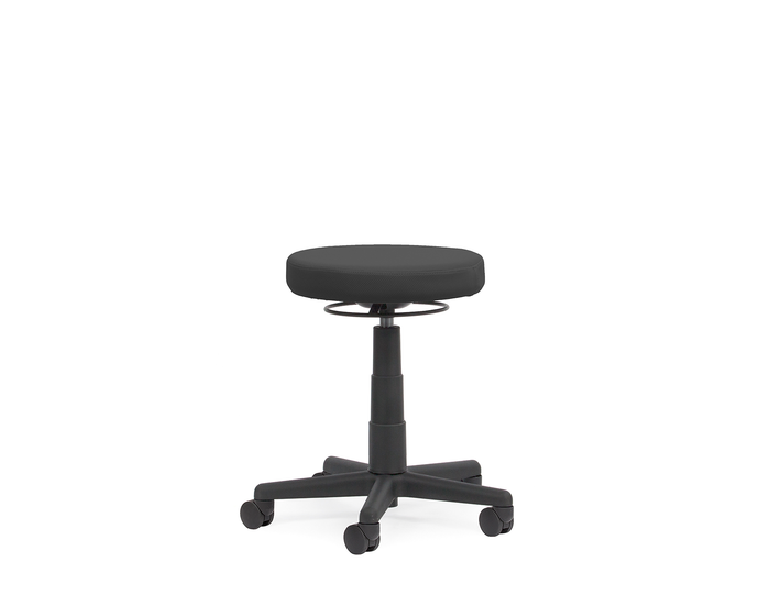 Knight's Stool Express, Black Fabric Seat