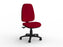 Strauss 3 Lever Breathe Fabric Task Chair (Choice of Colours) Tomato Red KG_S3H__ASS_BETO