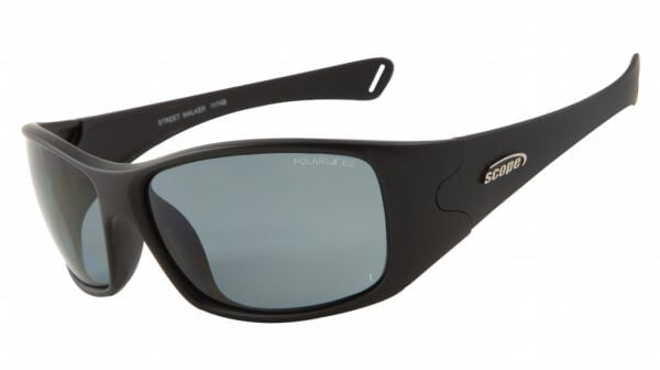 Streetwalker Soft Touch Black Frame Polarised Lens, 1 Pair RM301STP