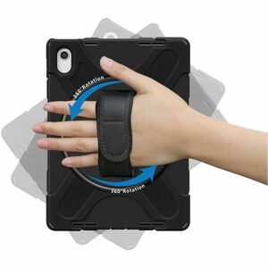 Strike Rugged Carrying Case for 27.7 cm (10.9") Apple iPad (10th Generation) Tablet - Black - Drop Resistant, Bump Resistant, Scratch Resistant, Damage Resistant, Dust Resistant, Dirt Resistant, Shock Resistant, Dent Resistant, Shock Proof, Impact Resista IM5882566