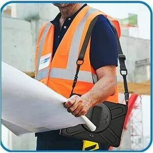 Strike Rugged Carrying Case Samsung Galaxy Tab Active Pro, Galaxy Tab Active4 Pro Tablet, Stylus - Drop Resistant, Bump Resistant, Scratch Resistant, Impact Resistant Exterior, Dust Resistant, Dirt Resistant, Dent Resistant, Shock Resistant, Shock Proo... IM5668247