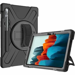 Strike Rugged Carrying Case Samsung Galaxy Tab S9, Galaxy Tab S9 FE, Galaxy Tab S8, Galaxy Tab S7 Tablet - Dust Resistant, Dirt Resistant, Shock Resistant, Scratch Resistant, Dent Resistant, Shock Proof, Drop Resistant, Bump Resistant, Damage Resistant... IM6199648