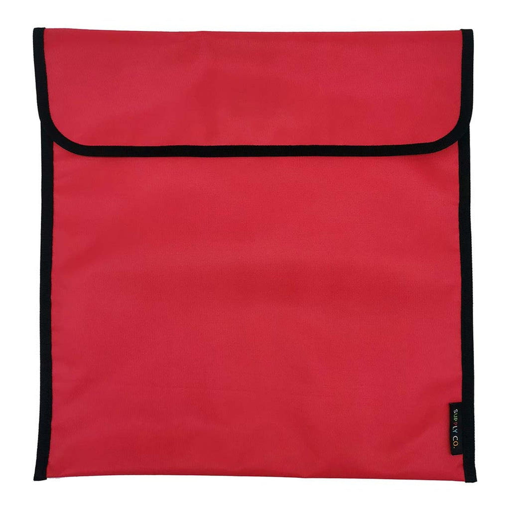 Supply Co Homework Bag Red 36x33cm | Homework Bags — Discount Office