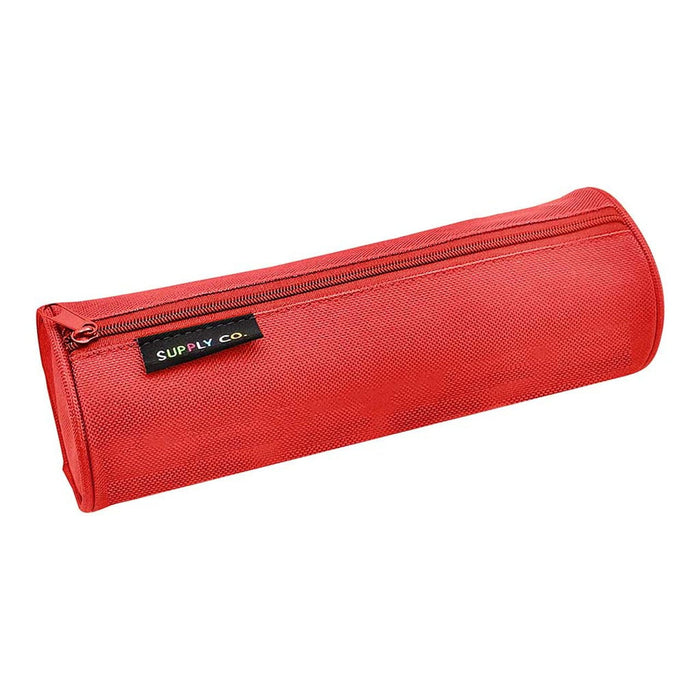 Supply Co Pencil Case Tube Red 21x8cm FPPC-TUBERD