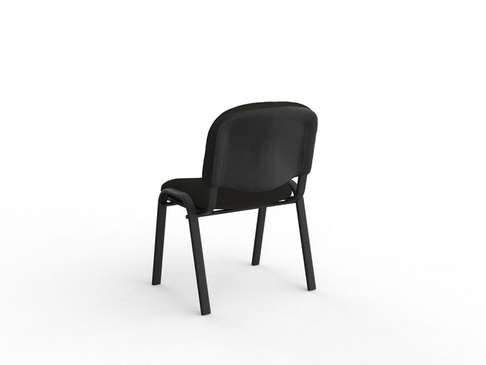 Swift Conference Chair & Visitor Chair, Black Fabric Seat & Back, Assembled KG_SWT_B__ASS