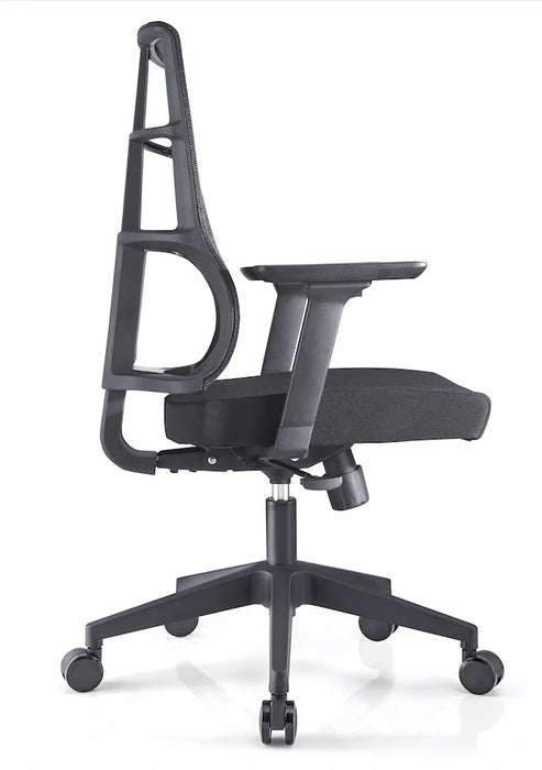 Sylex Jefferson Mid Back Chair (Arms NOT included) SY-FSJEFMBBK