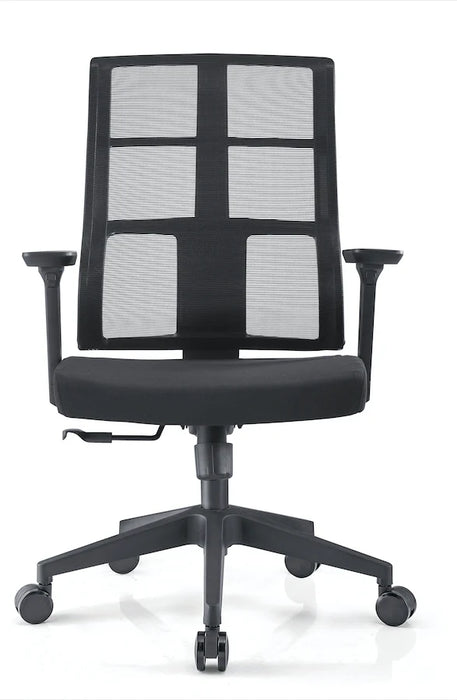 Sylex Jefferson Mid Back Chair (Arms NOT included) SY-FSJEFMBBK