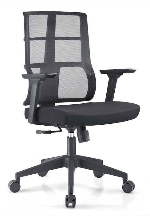 Sylex Jefferson Mid Back Chair (Arms NOT included) SY-FSJEFMBBK