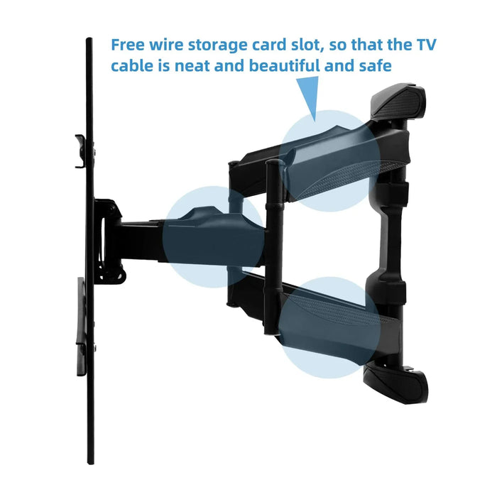 Sylvox Full Motion TV Wall Mount Bracket, Fits TV Size from 40" to 75" DSSVS100MCMA0