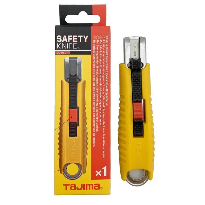 Tajima LC959 Auto-Retract Safety Knife / Cutter CXLC959C