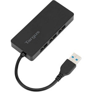 Targus 4-port USB Hub - USB - External - 4 USB Port(s) - 4 USB 3.0 Port(s) - PC, ChromeOS, Mac IM2764940
