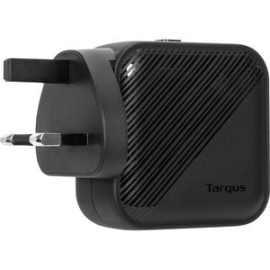 Targus 65W GaN Wall Charger - 120 V AC, 230 V AC Input - Black IM5666201