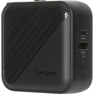Targus 65W GaN Wall Charger - 120 V AC, 230 V AC Input - Black IM5666201