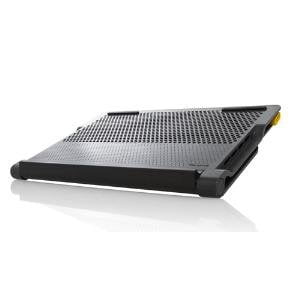 Targus Chill Mat + with 4-port Hub - 2 Fan(s) - Built-in USB Hub - Black, Grey IM2400706