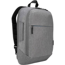 Targus CityLite TSB937GL Carrying Case Backpack/Briefcase for 15.6" Notebook, Grey, Scratch Resistant, 300D Polyester Body, Shoulder Strap, Handle IM4101699