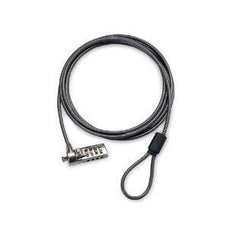 Targus DEFCON CL Laptop Computer Cable Lock - Resettable - 4-digit - Combination Lock - Galvanized Steel - 2 m - For Notebook IM1220762