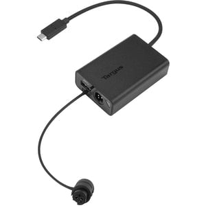 Targus USB-C Multiplexer Adapter - Power/USB Data Transfer/Power Cable for Docking Station, Notebook - First End: 1 x USB 3.0 Type C - Male - Second End: 1 x Power - Male, 1 x USB - Female - Black IM4804359