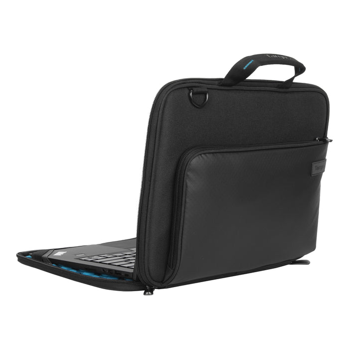 Targus Work-In Rugged Laptop Bag with Dome Protection, For 11-12" Laptops, Super Slim & Minimal DVNB5192