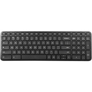 Targus Works With Chromebook Midsize Bluetooth Antimicrobial Keyboard - Wireless Connectivity - Bluetooth - ChromeOS - Chromebook - Black IM5442570