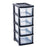Taurus Storage Organiser 4 Drawer Grey CX384234