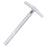 Taurus Tee Square 500mm Clear CX384301