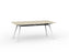 Team Boardroom Table 1800mm x 800mm (Choice of Frame & Worktop Colours) White / Nordic Maple KG_TMBD188_W_NM