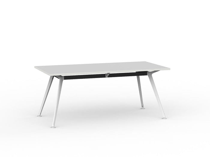Team Boardroom Table 1800mm x 800mm (Choice of Frame & Worktop Colours) White / White KG_TMBD188_W_W-
