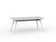 Team Boardroom Table 1800mm x 800mm (Choice of Frame & Worktop Colours) White / White KG_TMBD188_W_W-