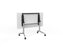 Knight's Team Flip Table 1400mm x 700mm, Rectangle, Chrome Frame (Choice of Worktop Colours)