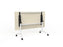 Knight's Team Flip Table 1600mm x 800mm, Rectangle, White Frame (Choice of Worktop Colours)