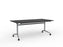 Knight's Team Flip Table 1800mm x 900mm, Rectangle, Silver Frame (Choice of Worktop Colours)