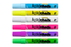 Texta Chalk Marker Assorted Colours 6's Pack, Dry Wipe, Bullet Tip AO0400570