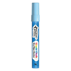 Texta Liquid Chalk Marker Bullet Dry Wipe Blue AO387950S