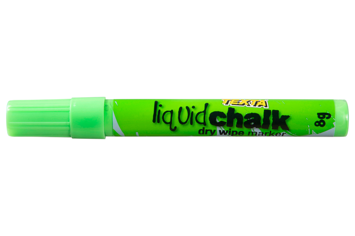 Texta Liquid Chalk Marker Bullet Dry Wipe Green AO0387960