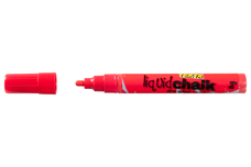 Texta Liquid Chalk Marker Bullet Dry Wipe Red AO0388010