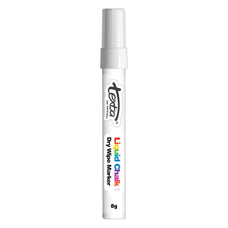 Texta Liquid Chalk Marker Bullet Dry Wipe White AO387970S