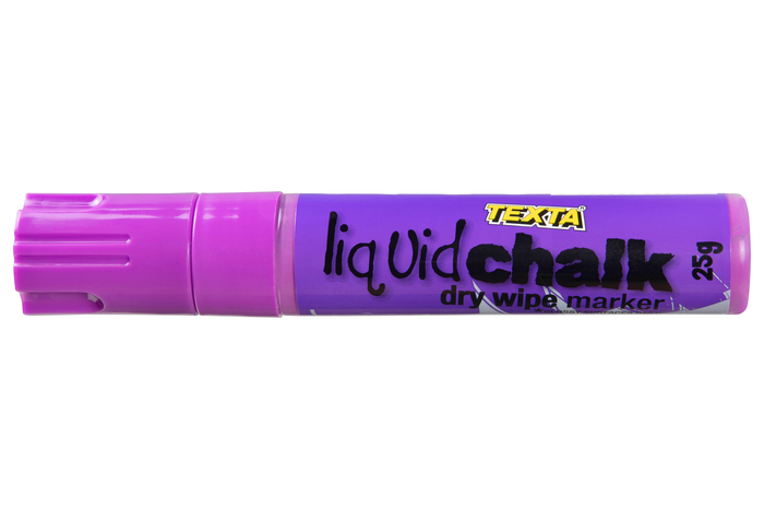 Texta Liquid Chalk Marker Dry Wipe Purple AO0388070