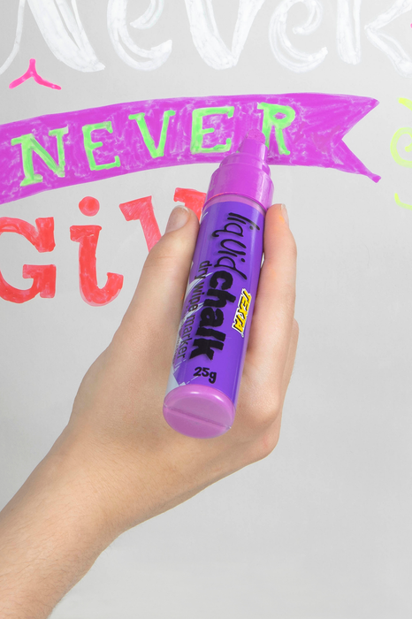 Texta Liquid Chalk Marker Dry Wipe Purple AO0388070