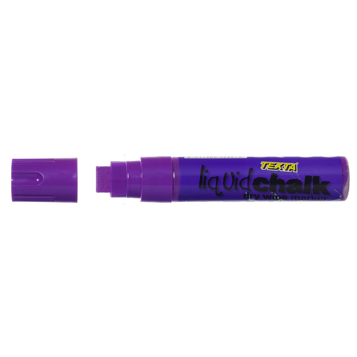 Texta Liquid Chalk Marker Dry Wipe Purple AO0388070
