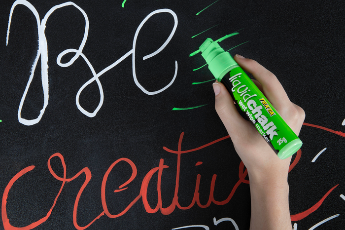 Texta Liquid Chalk Marker Wet Wipe Green AO0388210