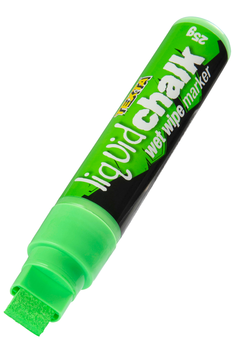 Texta Liquid Chalk Marker Wet Wipe Green AO0388210