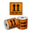 THIS WAY UP Printed Permanent Adhesive Label 99mm x 99mm x 500 Labels per roll MPH15000