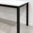 Titan Canteen Table 1800mm x 900mm - Black Frame / White Top