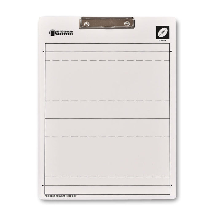 Touch Coaching Clipboard plus Magnetic Whiteboard 300 x 400mm (Double Sided) NBSBMDTOU,M,W