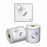 TOXIC 6 Printed Permanent Adhesive Label 99mm x 99mm x 500 Labels per roll MPH15290