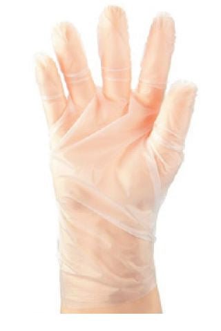 TPE Clear Powder Free Gloves 2.0g x 2000's - Small MPH29050
