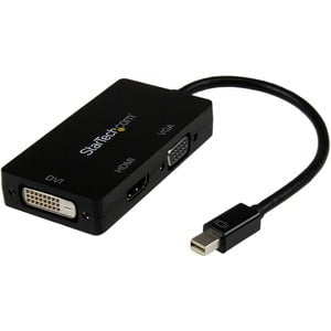 Travel A/V adapter: 3-in-1 Mini DisplayPort to VGA DVI or HDMI converter IM2902512