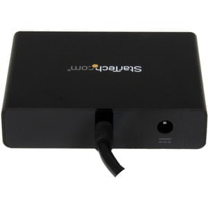 Triple Head DisplayPort 1.2 Multi Monitor MST Hub - DisplayPort 1.2 Multi Stream Video Output Hub - 1x DP (M) to 3x DP (F) Divisor - DisplayPort Multiplicator Hub IM2639104